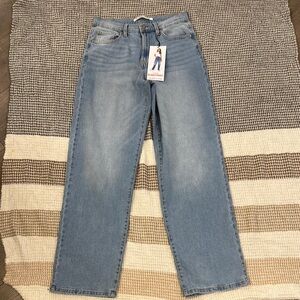 Celebrity Pink Hi -Rise Relaxed Straight Women's Blue Jeans